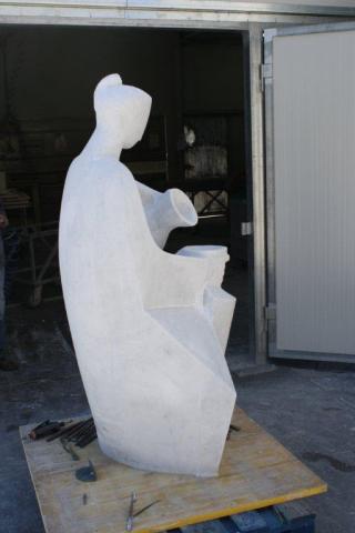 Statua in Statuario -La Temperanza di Gianfranco Giorni 