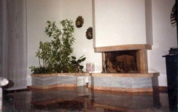 Camino in pietra e marmo