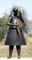 Statue in pietra e marmo