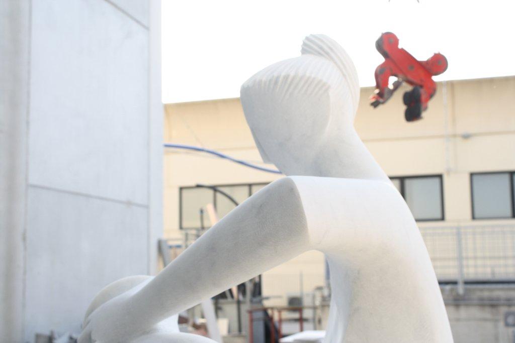 Statua in Statuario -La Temperanza di Gianfranco Giorni