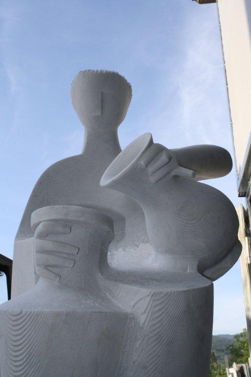 Statua in Statuario -La Temperanza di Gianfranco Giorni